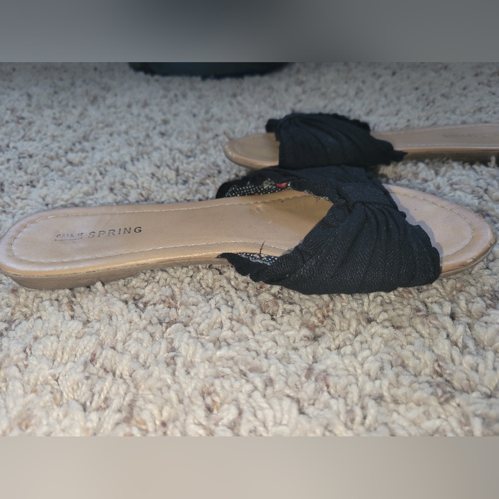 Call It Spring Slip On Sandals Women's Sz 7 - Picture 4 of 7
